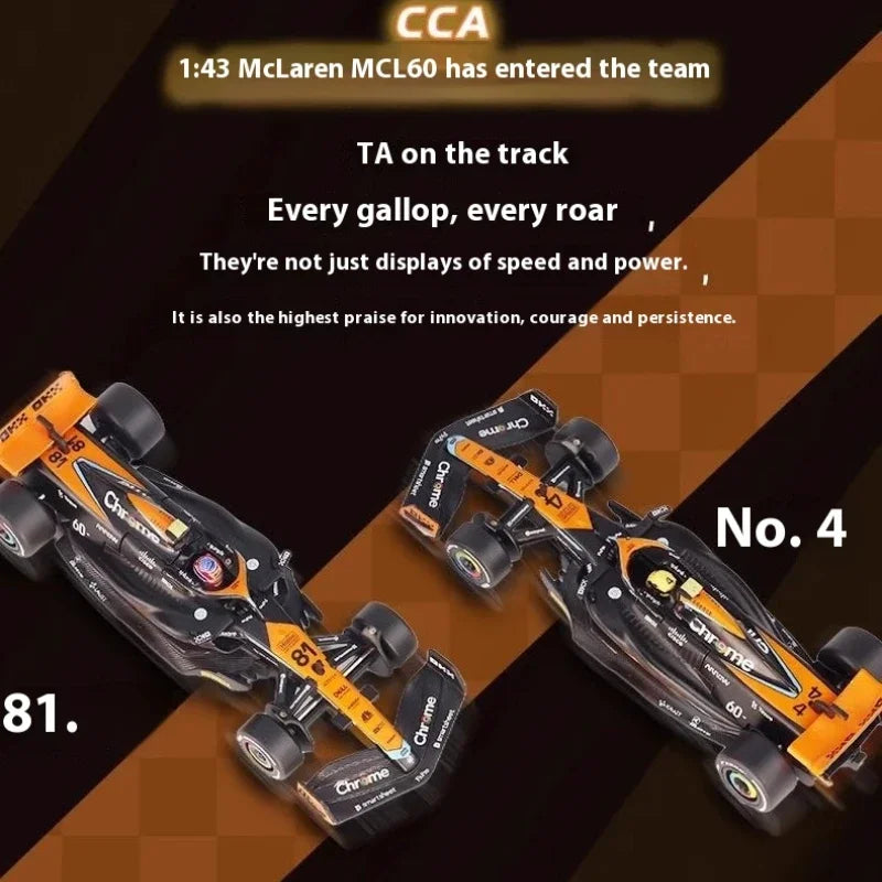 Modèle de voiture de course F1 1/43 avec boîte d'affichage — collection, cadeau garçon, décoration