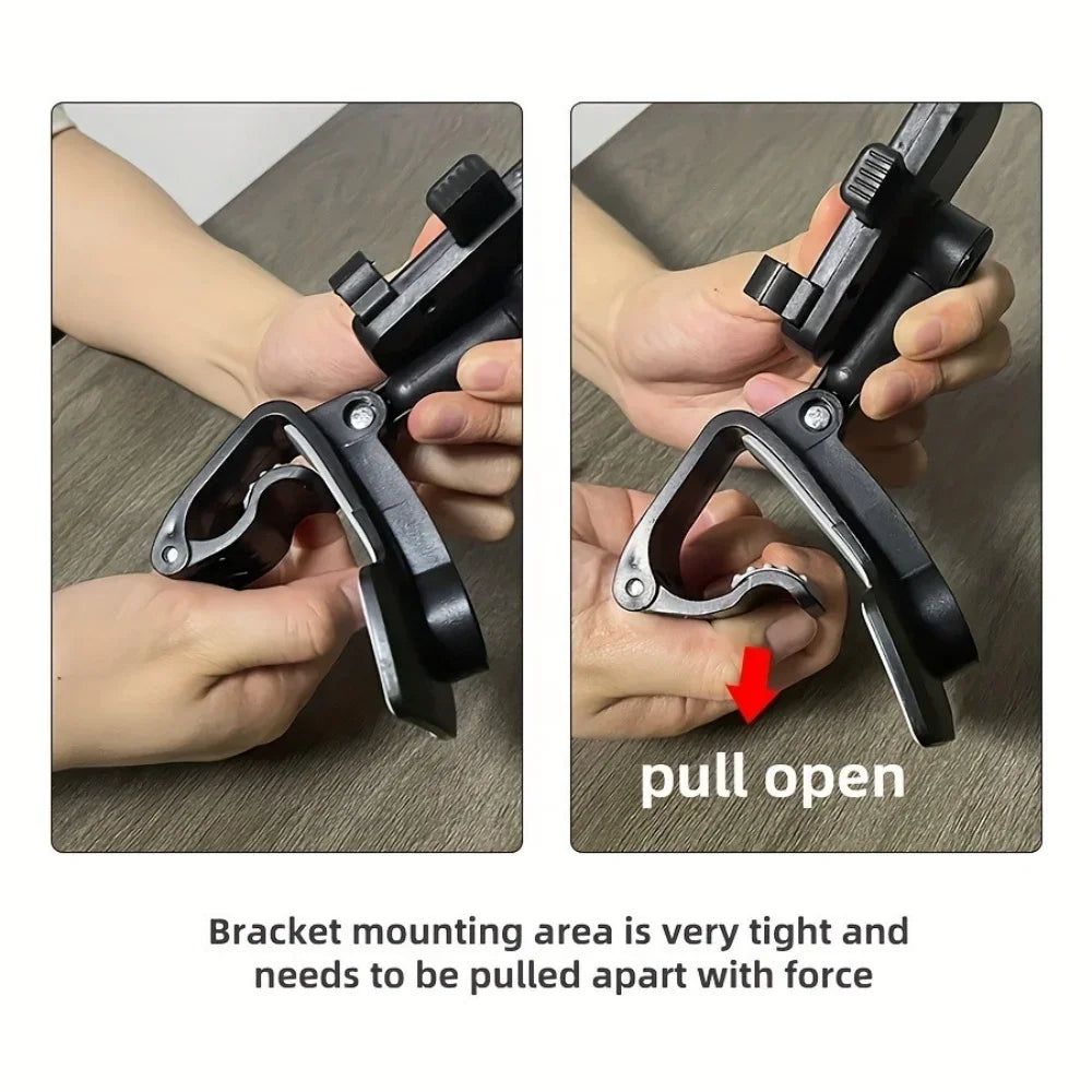 360° Rotatable Car Phone Holder, Universal Cell Phone Holder, Dashboard Easy Clip Mount, Mobile Phone Holder for GPS Navigation