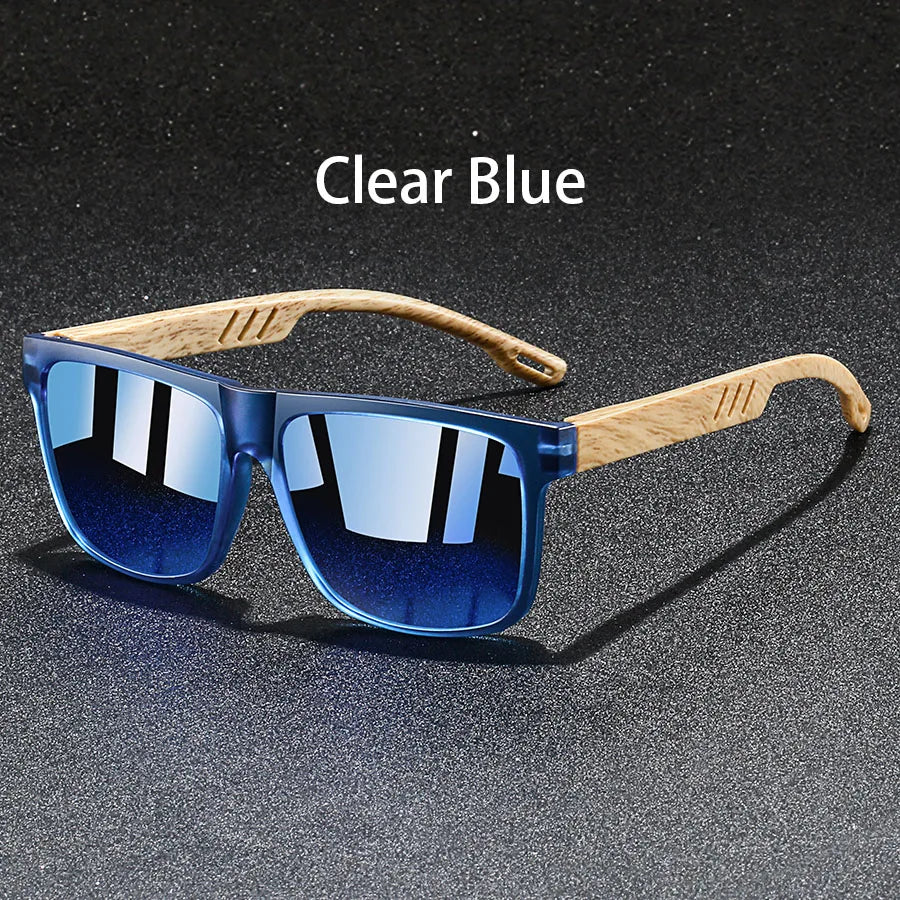 Mode Vintage carré cadre carré lunettes de soleil hommes femmes pêche conduite homme marque de luxe concepteur lunettes de soleil UV400 lunettes