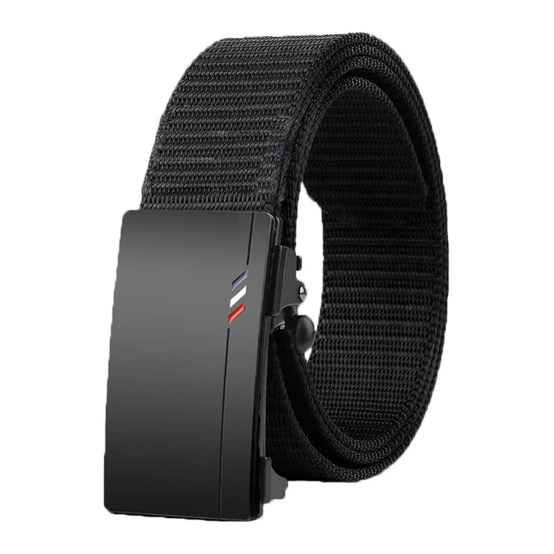 Ceinture Nylon Respirante Boucle Automatique Homme — Sport Extérieur Jean