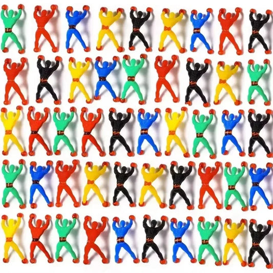 10/100 piezas de Novedad Wall Climber Hombres Niños Fiesta de cumpleaños Favores Suministros Relleno de Piñata Bolsa de Regalos