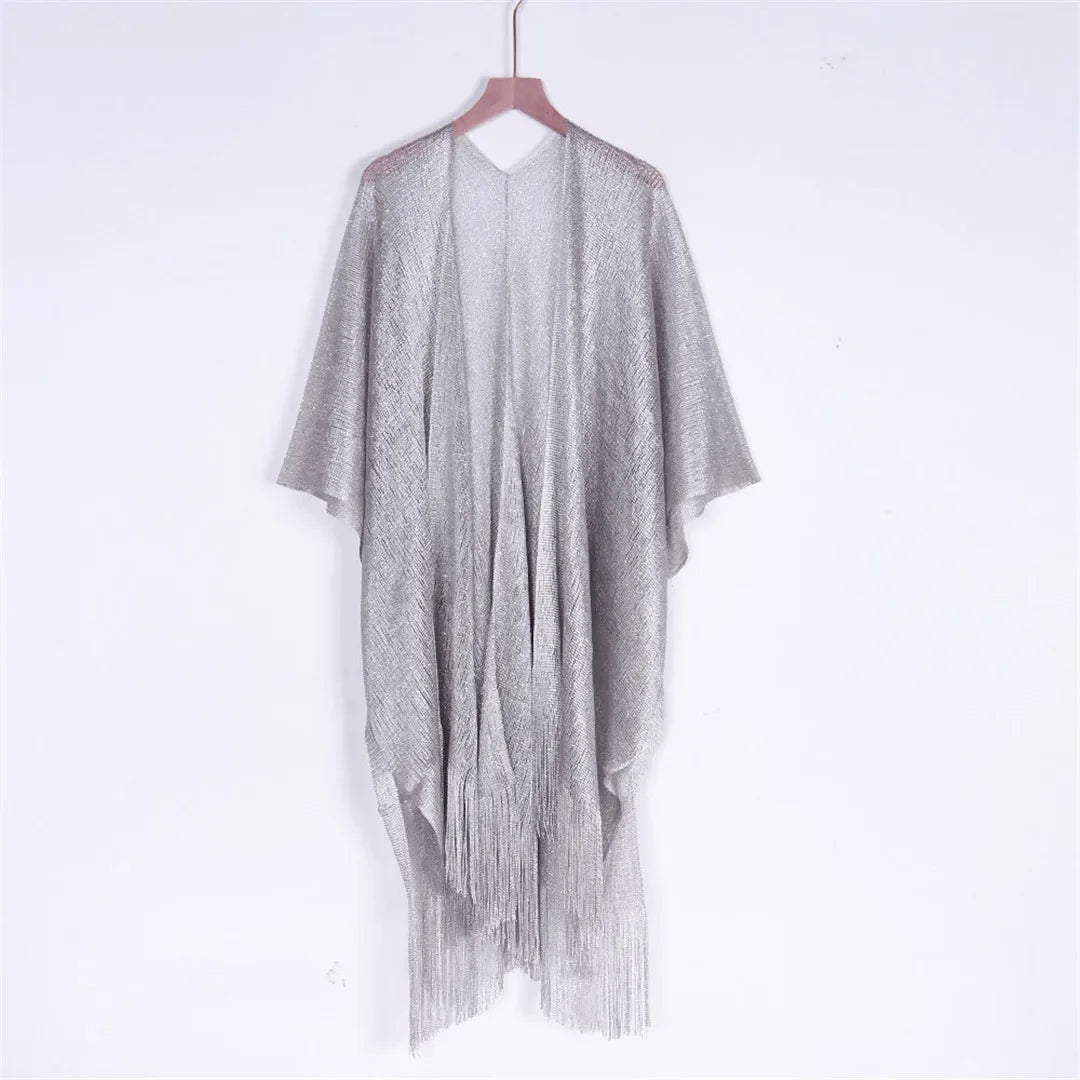 Solide Bikini couvrir gland robe de Plage tuniques maillot de bain maillot de bain femmes brillant couverture Ups pour maillots de bain femmes paréo Plage