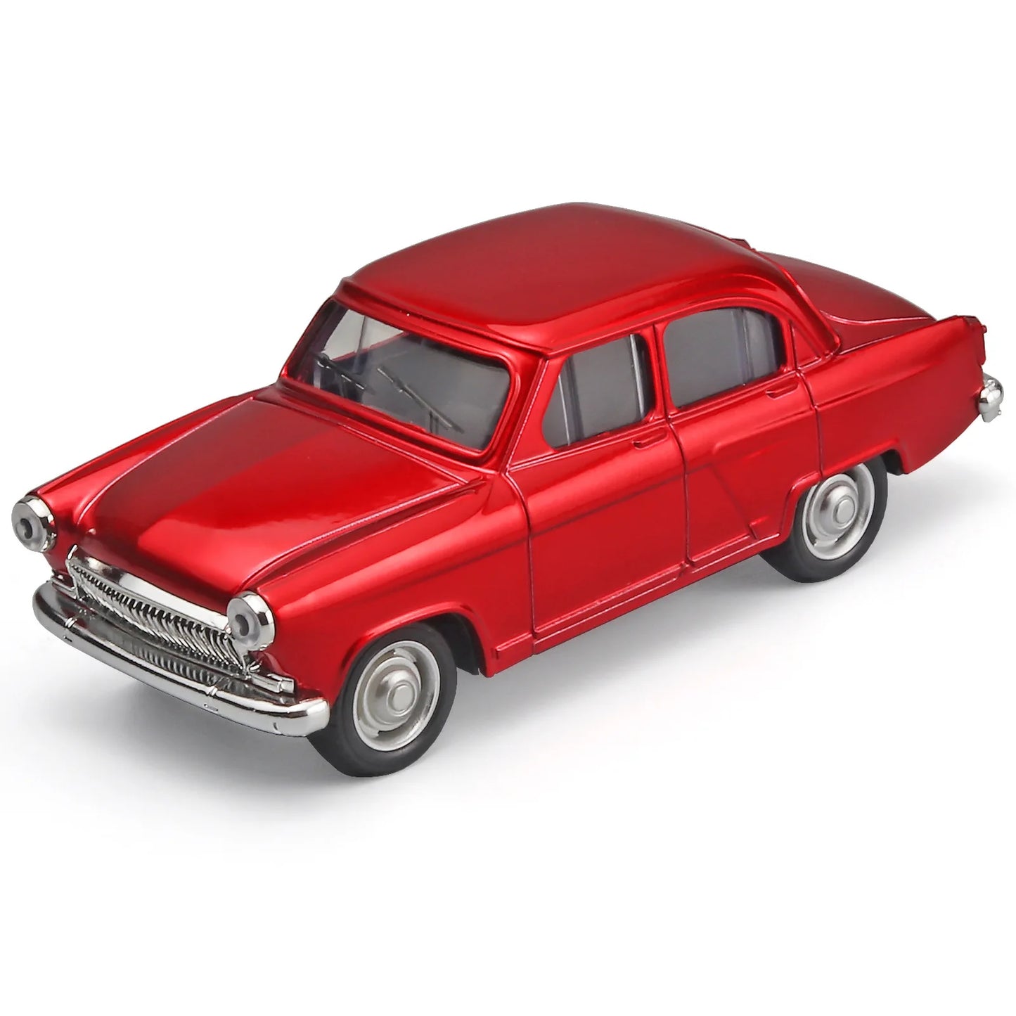 Modèle de voiture miniature en métal allié Volga GAZ-21 à l'échelle 1:43, modèle de voiture miniature, décoration de bureau, cadeaux, collection, cadeaux de loisir, véhicule classique, garçons