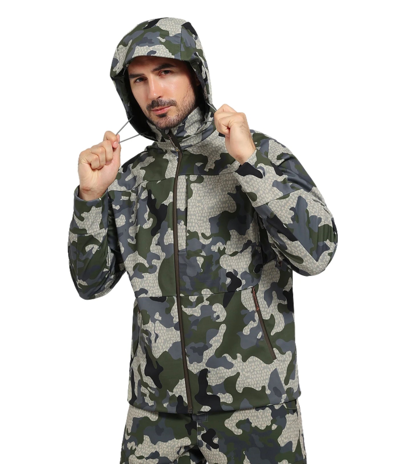 Jetstream – veste de chasse polaire 3 en 1 pour hommes, coupe-vent, imperméable, respirante, légère, fonctionnelle, perméable à la vapeur