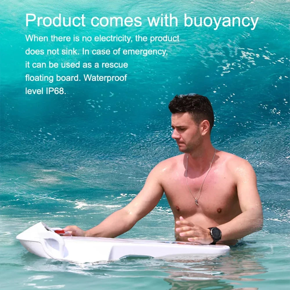 Tabla de surf eléctrica Jet 2025 F2, hélice submarina de velocidad rápida, scooter acuático, tabla de surf eléctrica para motos acuáticas