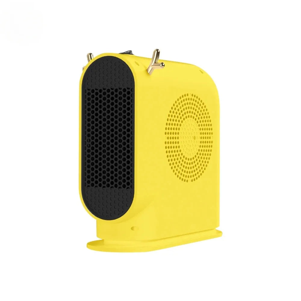 Chauffage électrique de bureau 500W, Portable, pour la maison, Thermostat Intelligent, ventilateur, chauffage électrique d'hiver, outils de chauffage