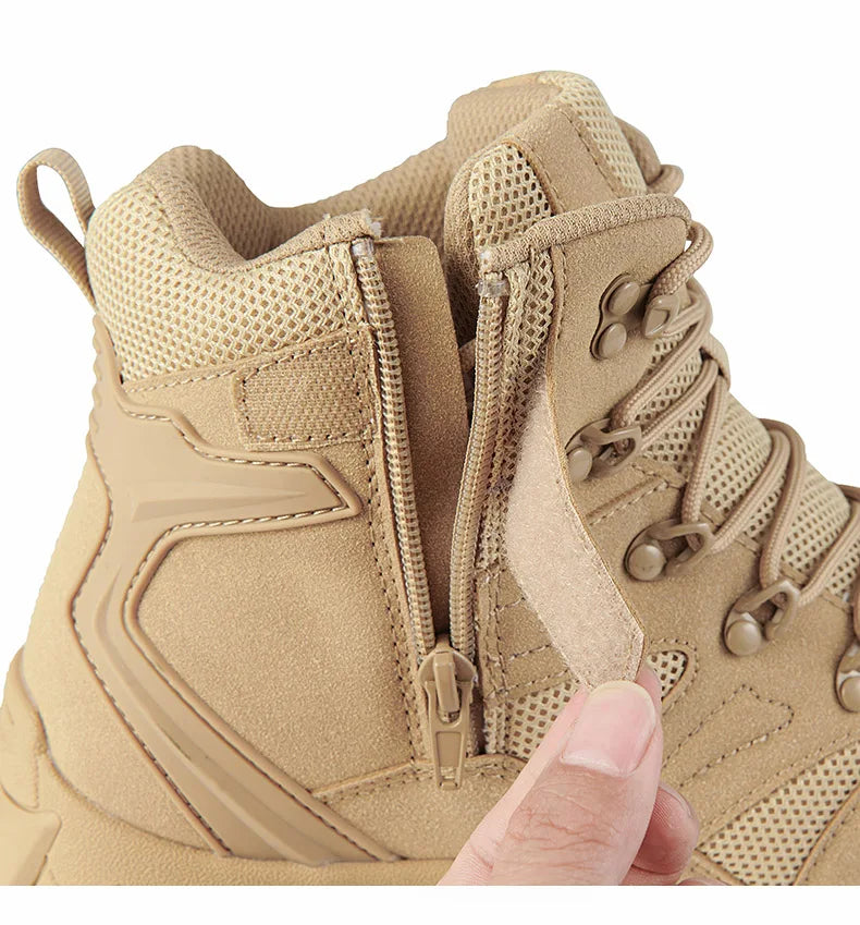 Tactiques améliorées bottes d'entraînement de Combat mâle en plein air Camping Anti-usure réponse rapide chaussures de randonnée pêche chasse baskets hommes