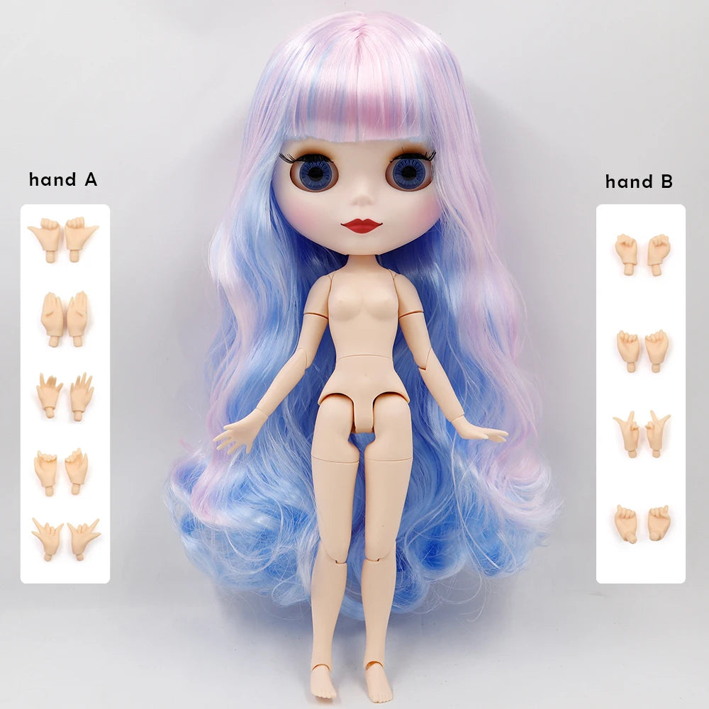 Poupée 1/6 corps articulé BJD bricolage — mode, fille, cadeau, ensemble à main A & B