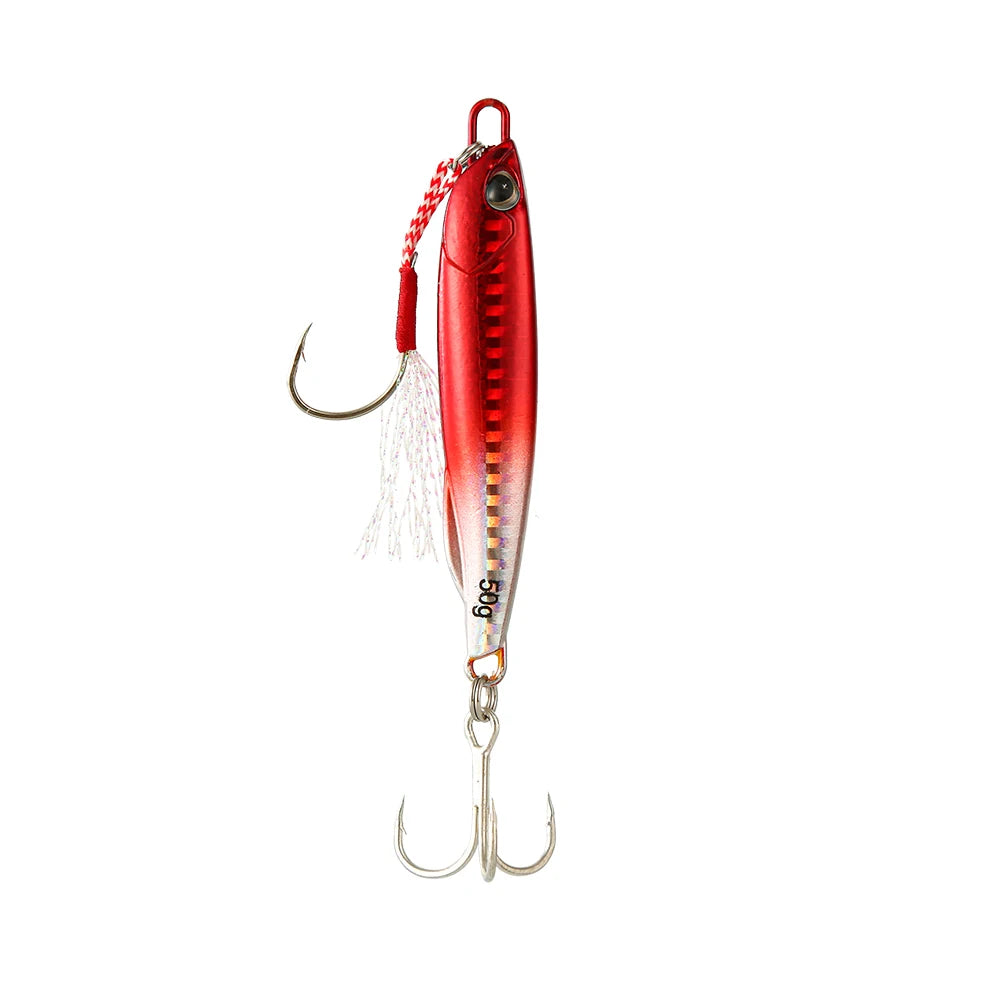 Leurre de Pêche Artificiel Japonais 10 à 50g — Appat Casting Bar & Poissons de Mer