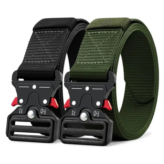 Multifunctional outdoor belt for men, high-quality canvas for nylon, luxury belt for men, sports jeans for women