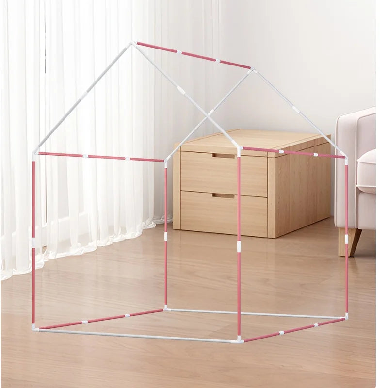 Kids Foldable Indoor Play Tent, Garden Teepee, Princess Castle, Cubby Toys, Children Room House, Outdoor Games