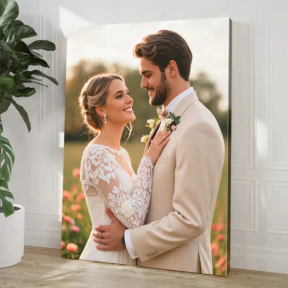 Lienzo de pintura personalizado con impresión HD, personalizado con tu imagen, póster de arte de pared personalizado, fotos para decoración de sala de estar y del hogar