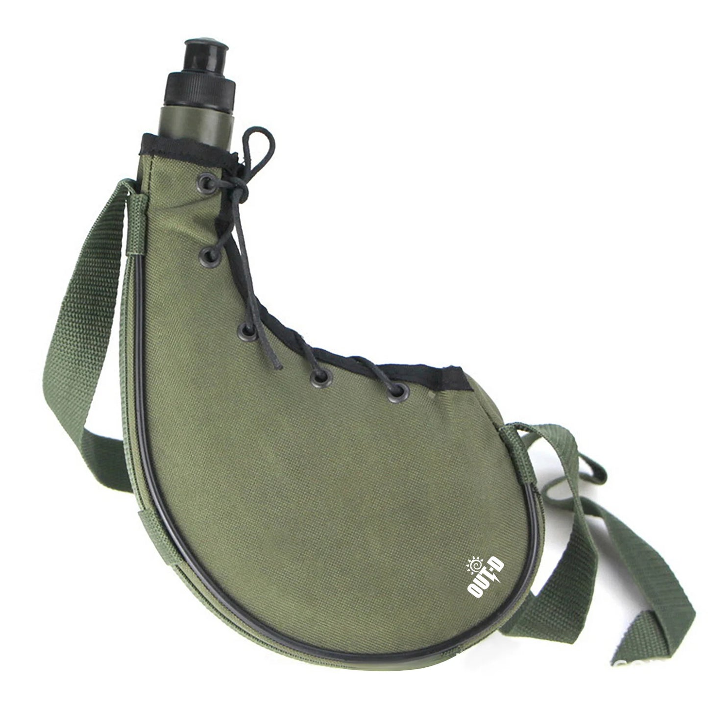 Bouteille d'eau extérieure HI avec sangle initiée, bouilloire de sport, randonnée, sac à dos, 800ml