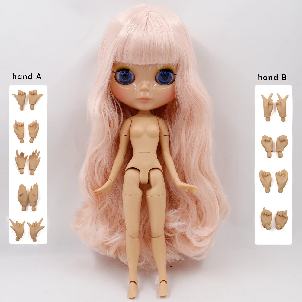 Poupée 1/6 corps articulé BJD bricolage — mode, fille, cadeau, ensemble à main A & B