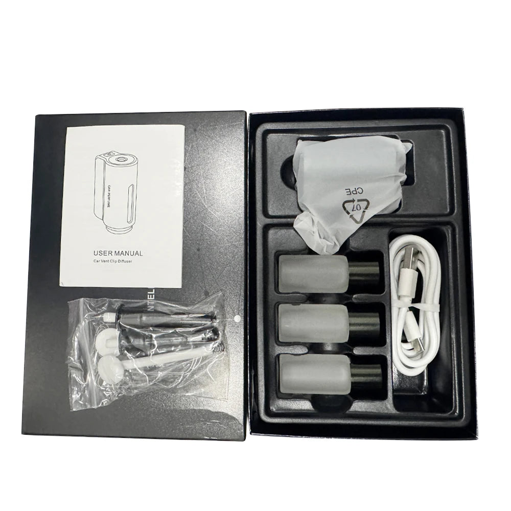 Diffuseur d'air électrique pour voiture, humidificateur d'arôme pour ventilation de voiture, brume d'aromathérapie, désodorisant pour enlever les odeurs, accessoires de voiture