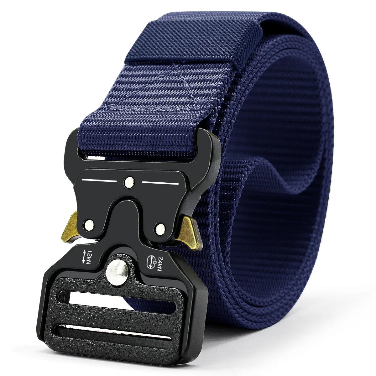 Cinturones tácticos versátiles para hombres - Diseño duradero y ajustable - Para entusiastas de los deportes al aire libre, para usar con pantalones, vaqueros, para hombres y mujeres