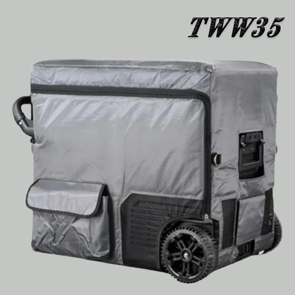 Réfrigérateur extérieur avec housse d'isolation — voyage, camping, série 25-75L