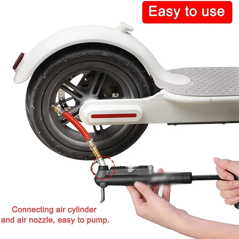 Adaptateur Extension Valve Pneu Scooter Électrique — Gonfleur Pompe À Air Buse