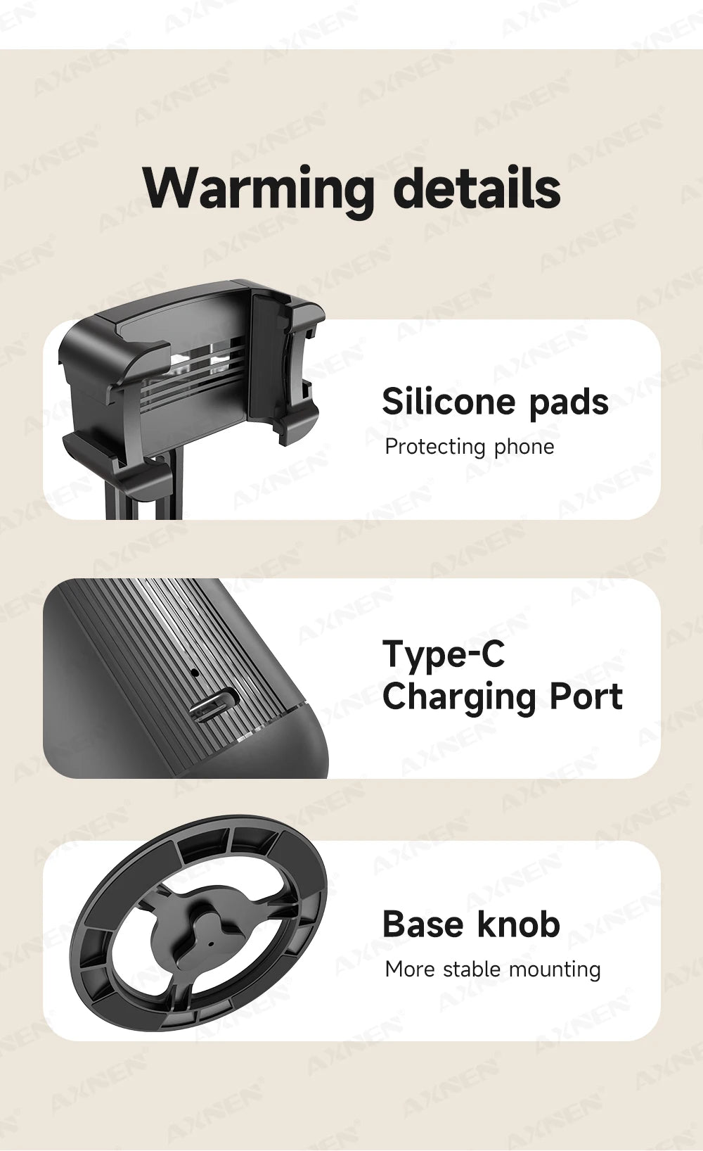 P05 — Stabilisateur Smartphone Suivi IA 360° Support Table Live & Vidéo