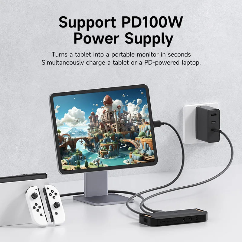 Carte de capture vidéo 4K Hagibis pour le streaming et le gaming, prise en charge VRR RGB HDR, transmission directe pour Switch2 Xbox PS5/4, diffusion en direct de la caméra