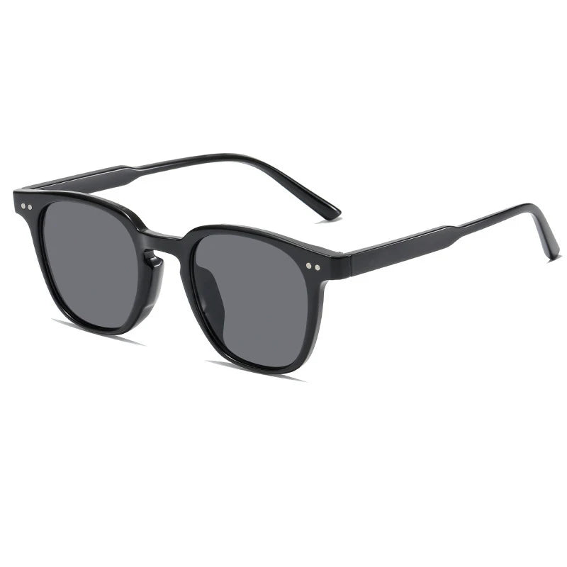 Lunettes de Soleil Carrées Vintage Femme & Homme — Petites Rondes Mode