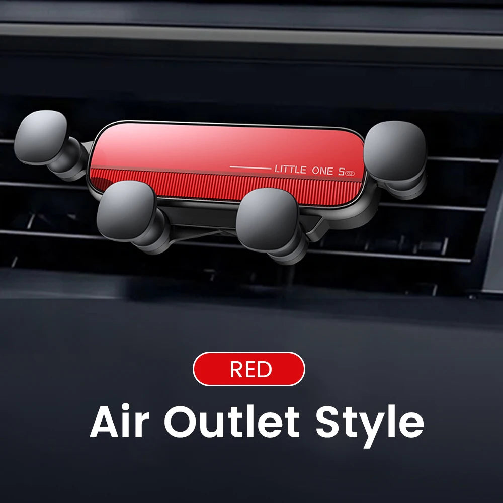 Gravity Car Phone Holder, Car Air Vent Phone Mount, Universal GPS Holder for iPhone 13 12 Xiaomi