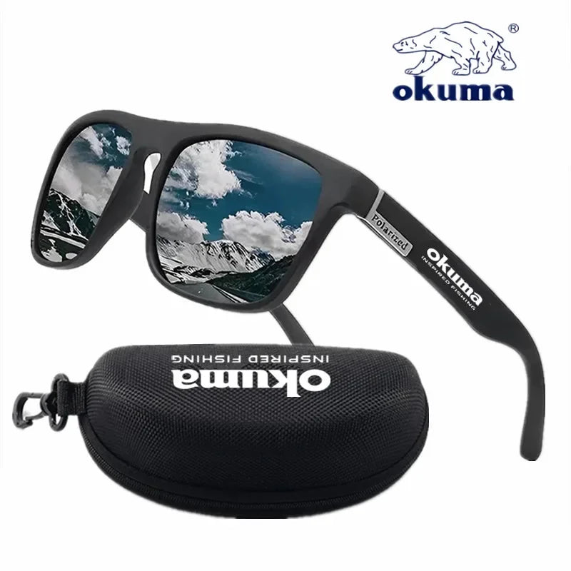 Lunettes de soleil polarisées UV400 — chasse, pêche, vélo, conduite extérieur, boîte en option