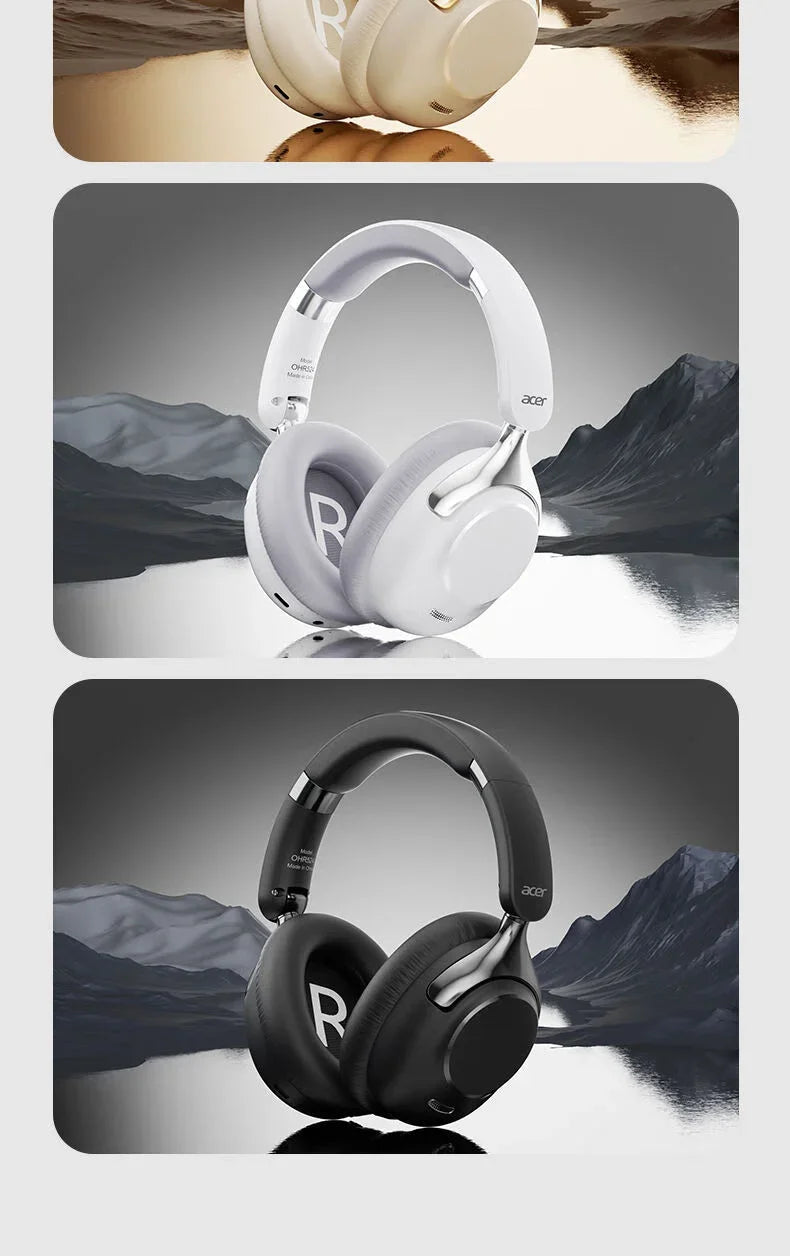 Acer OHR524 – Casque Bluetooth gaming ANC 360° avec micro HD et son surround pour gamer