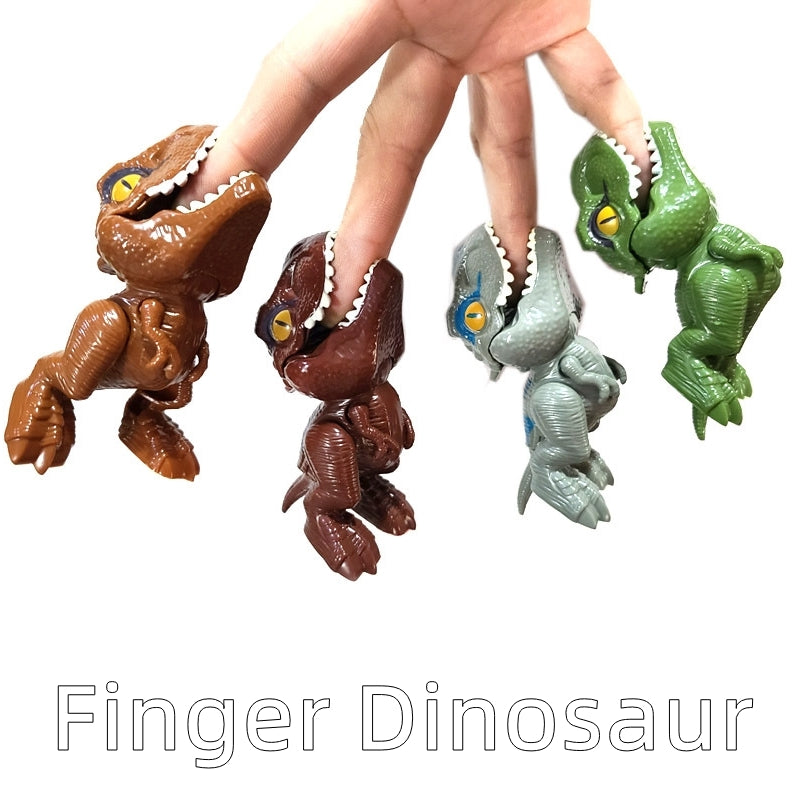 Dinosaure jurassique Triceratops tyrannosaure, modèle de jouets pour enfants, dinosaures créatifs pour mordre les doigts, jouet interactif, cadeau pour garçon