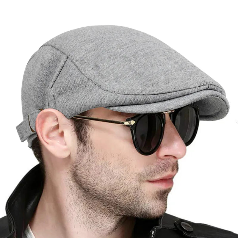 2025 nouvelle mode couleur unie béret hommes femmes chaud sauvage chapeau printemps et automne coton bérets hip hop chapeaux casquette