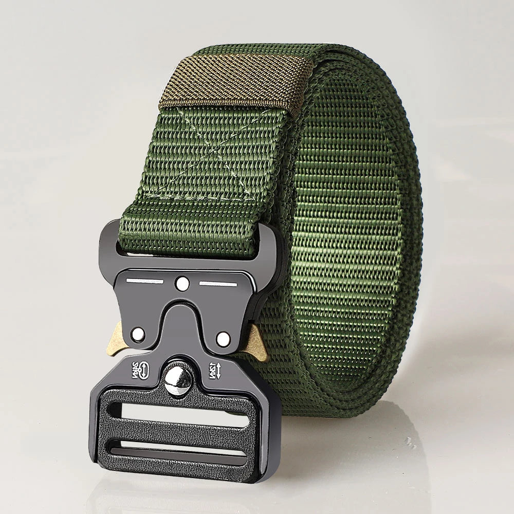 Men's Versatile Tactical Belts – Durable & Adjustable Design – For Outdoor Sports Enthusiasts, Pair with Jeans, for Men and Women