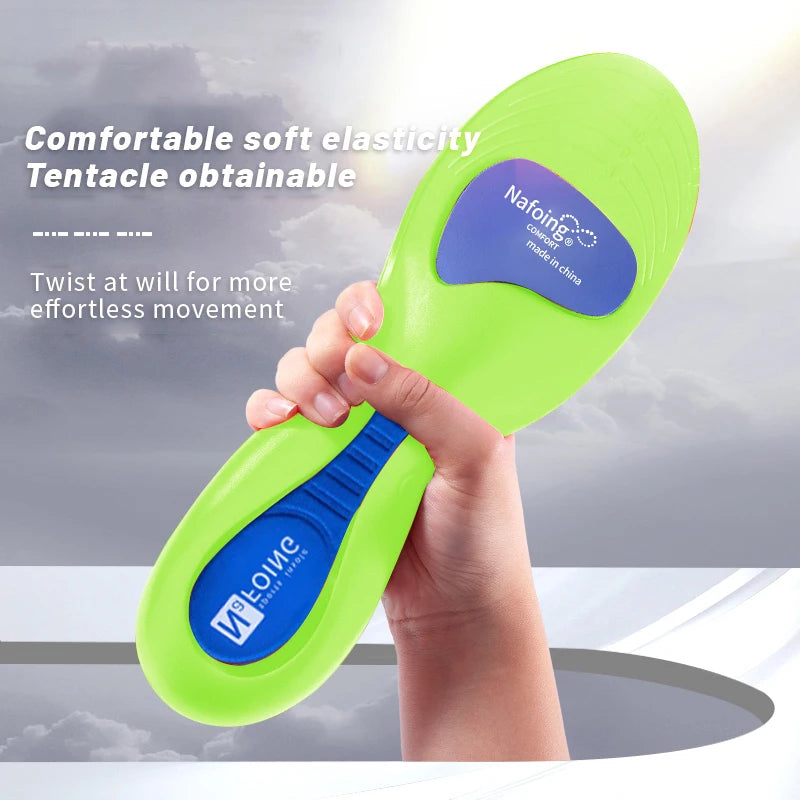 Plantillas ortopédicas para pies, plantillas deportivas que absorben los golpes para zapatos, soporte de arco, modelos de fascitis plantar, almohadillas para hombres y mujeres