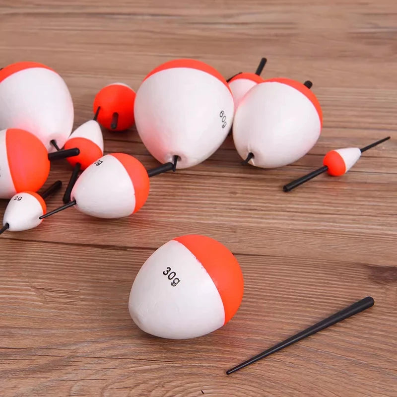 Flotteurs de pêche en mousse EVA 5 pièces — bouées, appâts, 2g à 60g, accessoires pêche