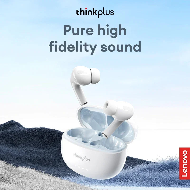 Lenovo-Auriculares inalámbricos LP5 PRO, Bluetooth 5.4, TWS, sonido HiFi, auriculares para juegos, cascos deportivos LP5Pro, batería de larga duración con micrófono 2025
