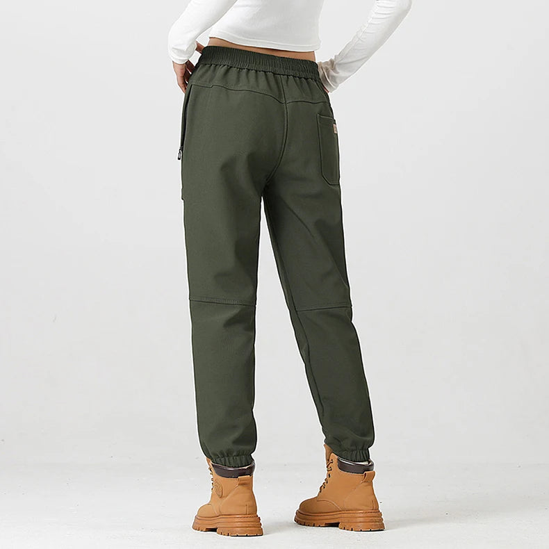 LNGXO hiver épais polaire pantalon hommes femmes imperméable coupe-vent chaud survêtement pantalon unisexe randonnée Camping escalade ski pantalon