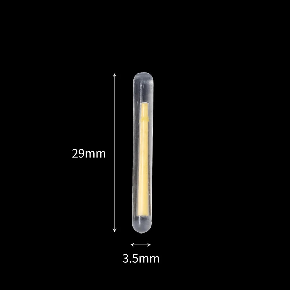 Flotteur de pêche structurels ent dans la nuit, lot de 10, 20 ou 50 pièces de 2.2 à 4.5mm