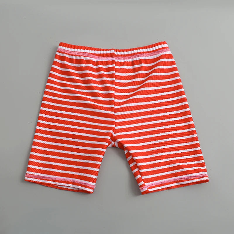 Garçons filles dessin animé mignon maillots de bain printemps été plage vêtements ensemble Protection solaire à manches longues maillots de bain enfants maillot de bain