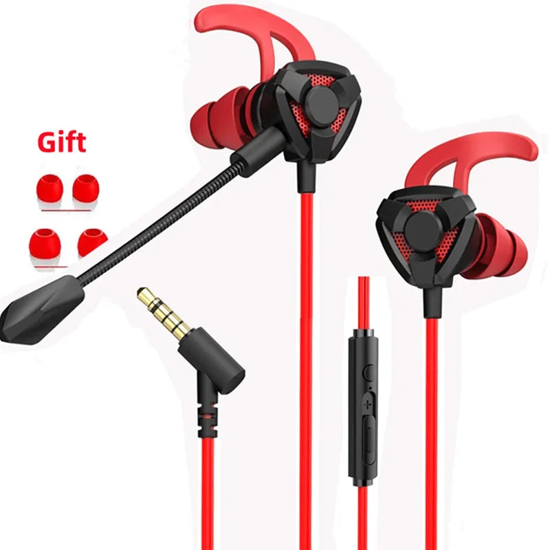 Auriculares para juegos, auriculares con cable, auriculares para juegos con micrófono para Pubg PS4 CSGO, auriculares universales para teléfono, tableta, portátil