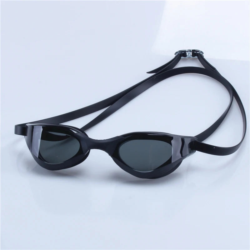 Lunettes De natation professionnelles Anti-buée, galvanoplastie, étanche, en Silicone, professionnelles