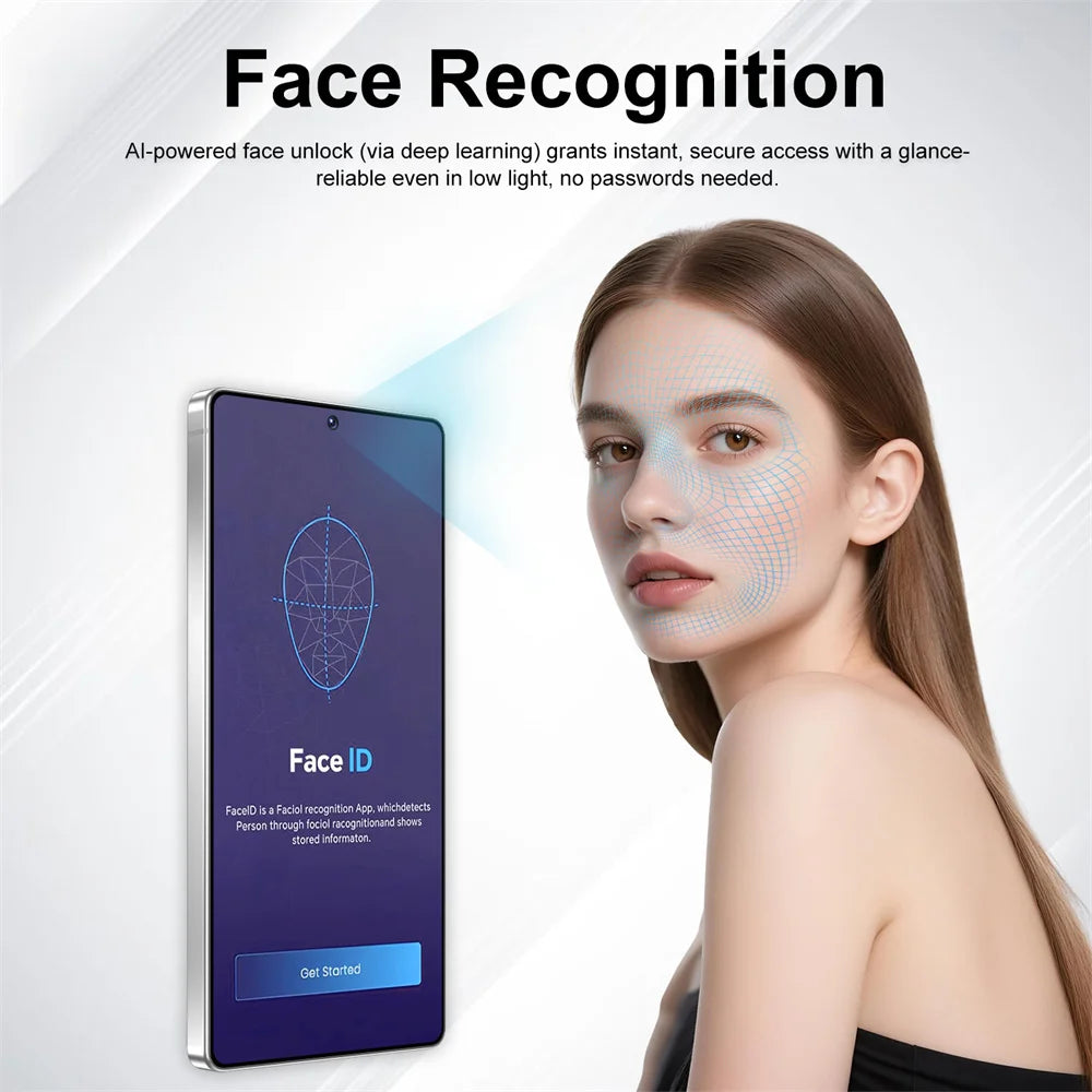 Smartphone Original 2026 pour S26 Ultra 5G 7.3HD AI 8 cœurs Double SIM 16G+1TB Téléphone Portable Android Débloqué