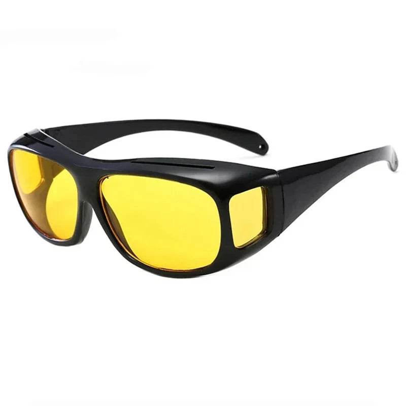Lunettes de Vision Nocturne Conduite Nuit — Protection UV Unisexe Cadeau