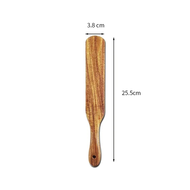 Cuillère à riz en bois spatule Steak Sauce à frire outils De Cuisine antiadhésifs spatule Accessoires De Cuisine Accessoires De Cuisine