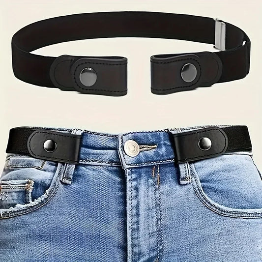 Ceinture Sans Boucle Élastique — Taille Extensible Jeans Robes Femme Homme
