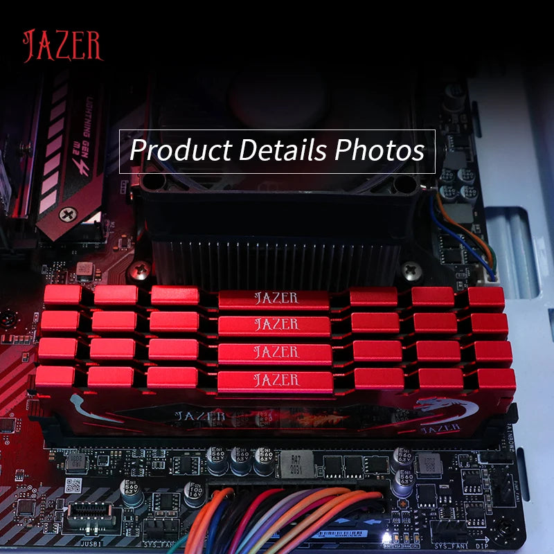 Mémoire RAM DDR4 8 Go 3200 MHz JAZER pour ordinateur de bureau