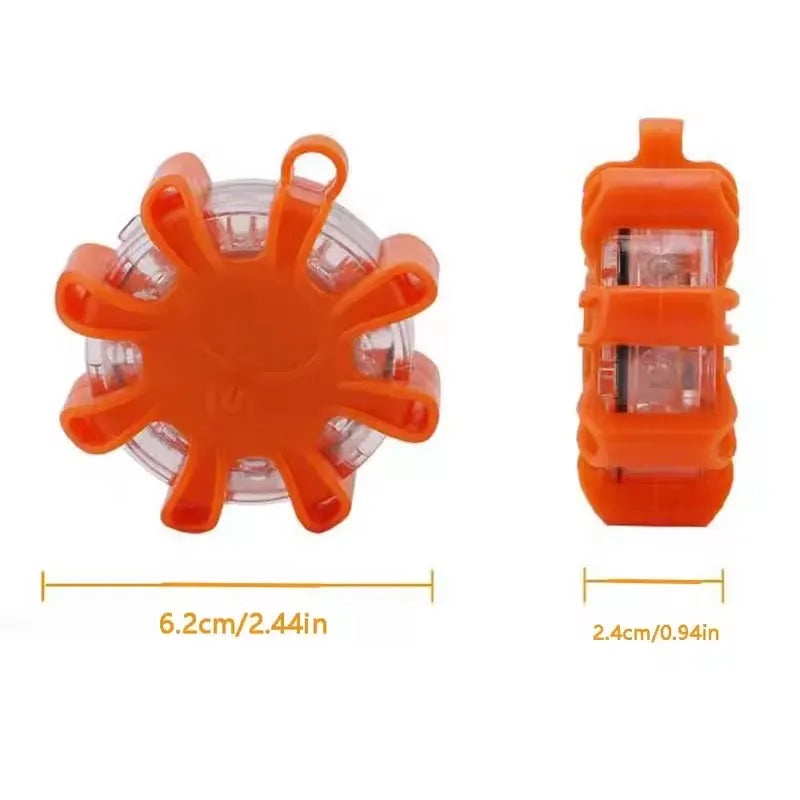 Lumière d'urgence LED pour voiture, clignotante, à induction magnétique, pour accident routier, lumière stroboscopique portable d'avertissement