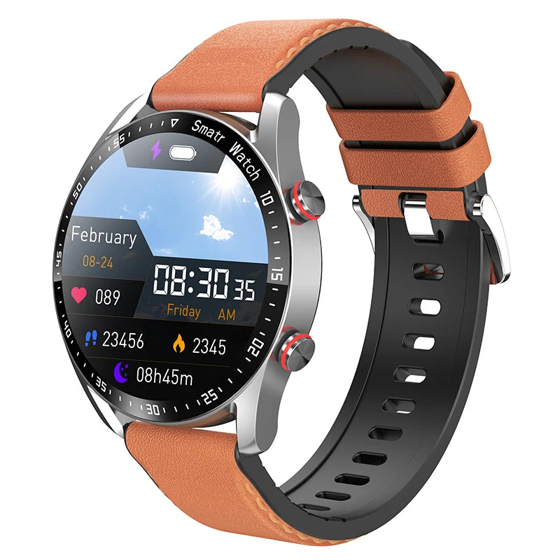 Smartwatch for Men and Women, HD Screen, Bluetooth Call, GPS, Heart Rate Monitor, IP68 Waterproof, New, 2024