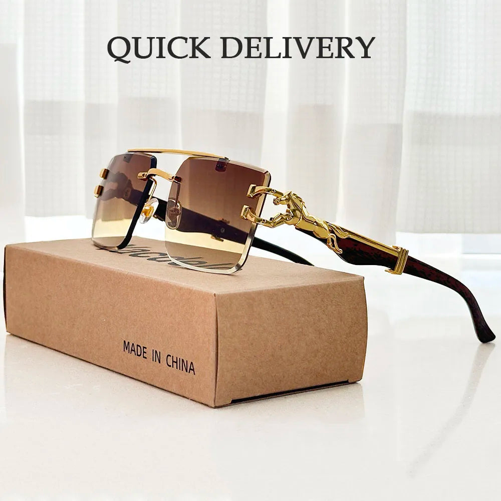 2025 Vintage Sunglasses Men Square Sunglasses Women Free Shipping Luxury Fashion Sunglasses Gafas De Sol Hombre Lunette Soleil Femme