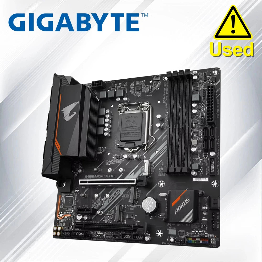 Gigabyte B460M AORUS ELITE carte mère B460 LGA 1200 DDR4 prise en charge de la carte mère Core 10e génération