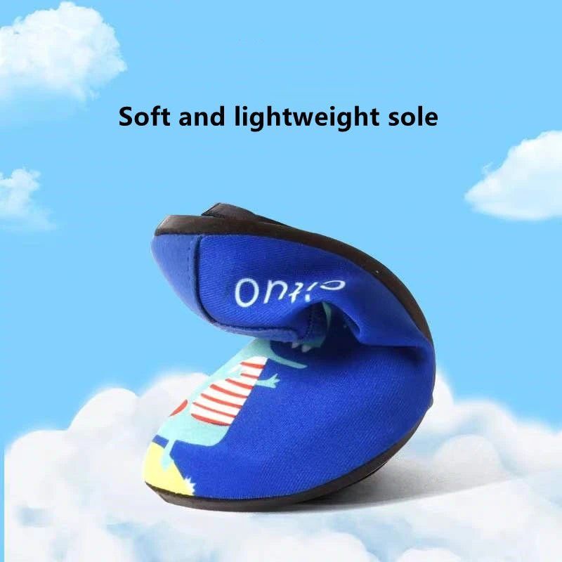 Chaussures d'eau pieds nus pour enfants, chaussures d'été légères pour enfants, pataugeoire, pêche en mer, séchage rapide, pour garçons et filles