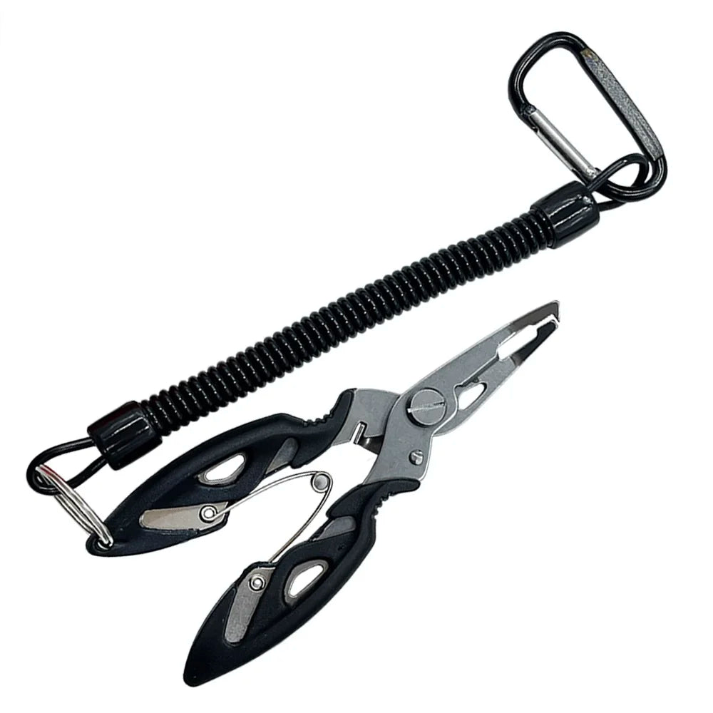 Pince à leurre en acier inoxydable, 21/17cm, ensemble de contrôleur de poisson multifonctionnel, filature/considérant le poisson, équipement de pêche